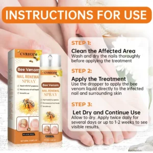 26 Pcs Left !!! - Cvreoz® Bee Venom Nail Renewal Spray - LIMITED-TIME OFFER | Bring out your best self-confidence!💕