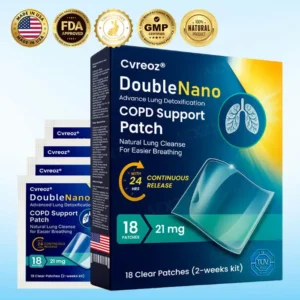 Cvreoz® DoubleNano COPD Support Patch | ⚡LIMITED DISCOUNT OFFER  ⚡