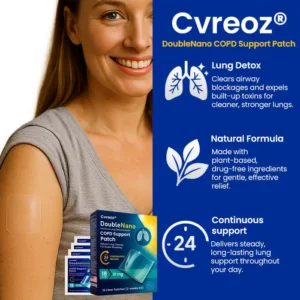 Cvreoz® DoubleNano COPD Support Patch | ⚡LIMITED DISCOUNT OFFER  ⚡