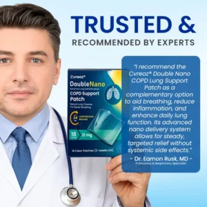 Cvreoz® DoubleNano COPD Support Patch | ⚡LIMITED DISCOUNT OFFER  ⚡