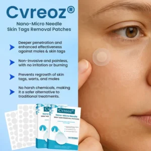 Cvreoz® Nano-Micro Needle Skin Tags Removal Patches  | No More Hiding that Skin!💕