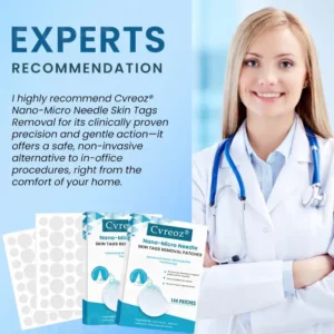 Cvreoz® Nano-Micro Needle Skin Tags Removal Patches  | No More Hiding that Skin!💕