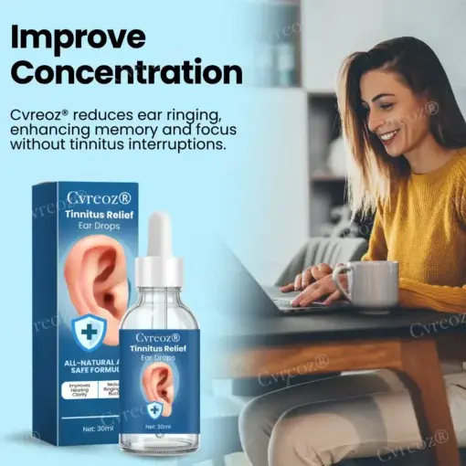 Cvreoz® Tinnitus Relief Ear Drops