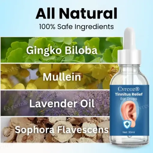 Cvreoz® Tinnitus Relief Ear Drops