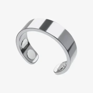 MagnetRX® Magnetic Ring – Elegant Stainless Steel Ring – Magnet Rings