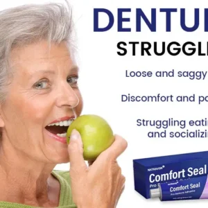 🔥 LIMITED SPECIAL OFFER 🔥NATRAVOR® Comfort Seal Pro Denture Adhesive🦷💜FDA Certified (Clinically Proven 96-   Hour Lock Hold for   Secure, Comfortable &   Zinc-Free Denture Fit)