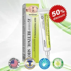 💫NATRAVOR® Skin Tightening & Vita-A Retinol Retinol shot Anti-Wrinkle Firming Tightening cream - Last Day Promotion 70% OFF