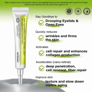 💫NATRAVOR® Skin Tightening & Vita-A Retinol Retinol shot Anti-Wrinkle Firming Tightening cream - Last Day Promotion 70% OFF