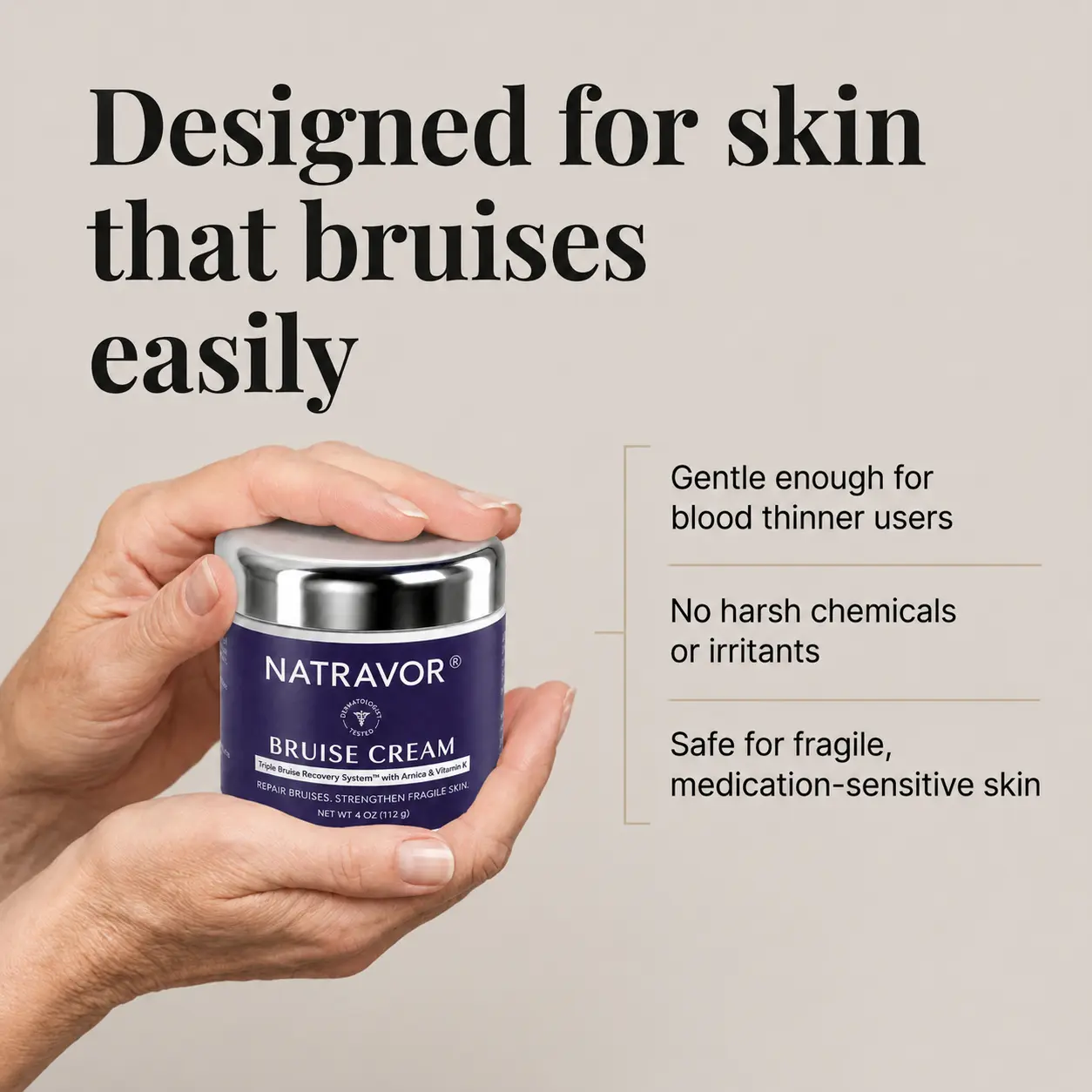 💥100K+ SOLD💕- NATRAVOR® Bruise Repair & Skin-Strengthening Cream