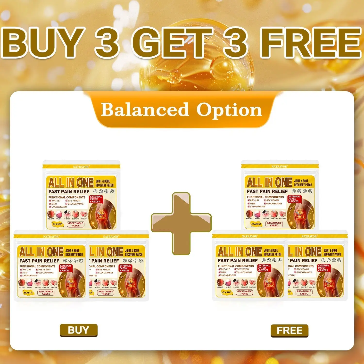 ๐๐๐๐ข๐๐ข๐๐ฅ ๐๐ซ๐๐ง๐ ๐๐ญ๐จ๐ซ๐ | โ
๐ฅ Natravorยฎ Joint Pain Relief Patches โ 40 Mixed Sizes for Knees, Back, Shoulders