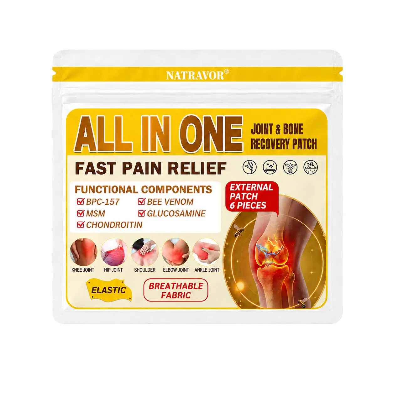๐๐๐๐ข๐๐ข๐๐ฅ ๐๐ซ๐๐ง๐ ๐๐ญ๐จ๐ซ๐ | โ
๐ฅ Natravorยฎ Joint Pain Relief Patches โ 40 Mixed Sizes for Knees, Back, Shoulders
