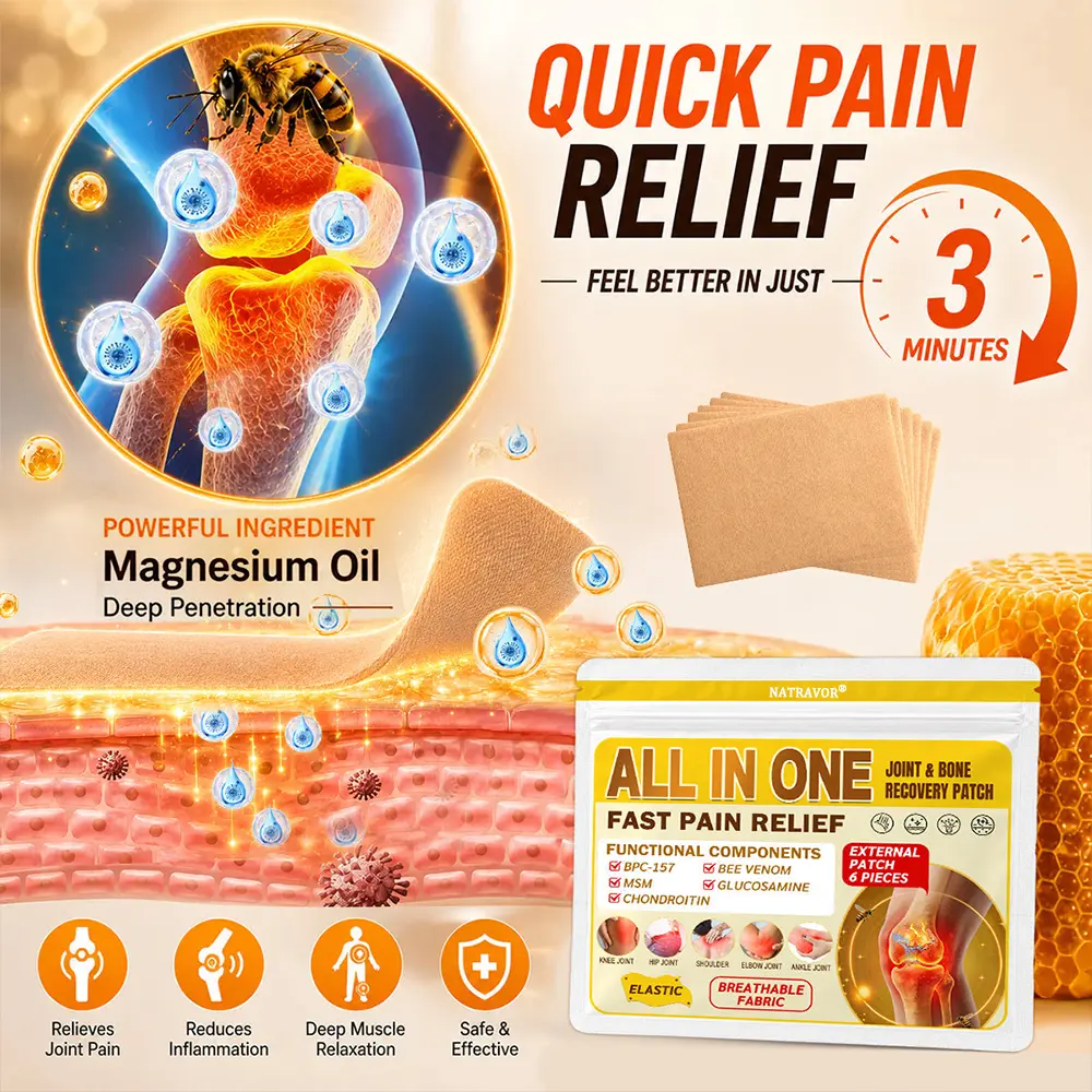๐๐๐๐ข๐๐ข๐๐ฅ ๐๐ซ๐๐ง๐ ๐๐ญ๐จ๐ซ๐ | โ
๐ฅ Natravorยฎ Joint Pain Relief Patches โ 40 Mixed Sizes for Knees, Back, Shoulders