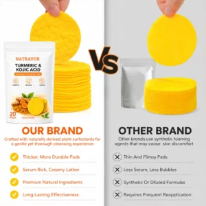 🔥Last Day 68% OFF-NATRAVOR® Turmeric Kojic Glow Pads