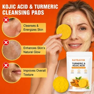 🔥Last Day 68% OFF-NATRAVOR® Turmeric Kojic Glow Pads