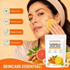 🔥Last Day 68% OFF-NATRAVOR® Turmeric Kojic Glow Pads