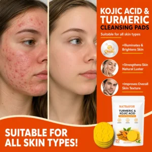 🔥Last Day 68% OFF-NATRAVOR® Turmeric Kojic Glow Pads