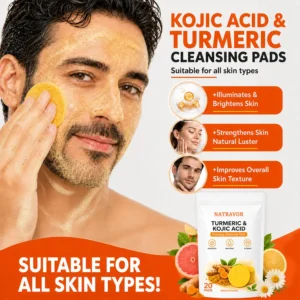 🔥Last Day 68% OFF-NATRAVOR® Turmeric Kojic Glow Pads