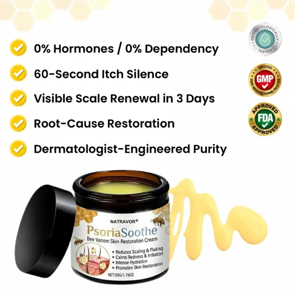 NATRAVOR® PsoriaSoothe Bee Venom Skin-Restoration Cream