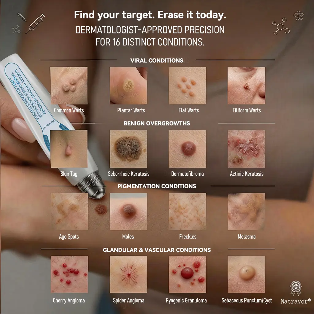 Natravor®Dermatology-Inspired Skin Care System Skin Tag & Spot Appearance Support Pen
