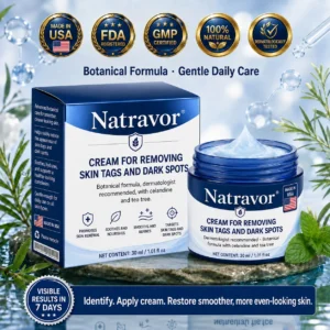 Natravor® 7-𝐃𝐚𝐲 𝐒𝐤𝐢𝐧 𝐓𝐚𝐠 & 𝐒𝐩𝐨𝐭 𝐄𝐫𝐚𝐬𝐞𝐫 𝐂𝐫𝐞𝐚𝐦 (Zero Pain, Zero 𝐒𝐜𝐚𝐫𝐬 Fo
 – Qirmet