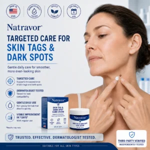 Natravor® 7-𝐃𝐚𝐲 𝐒𝐤𝐢𝐧 𝐓𝐚𝐠 & 𝐒𝐩𝐨𝐭 𝐄𝐫𝐚𝐬𝐞𝐫 𝐂𝐫𝐞𝐚𝐦 (Zero Pain, Zero 𝐒𝐜𝐚𝐫𝐬 Fo
 – US