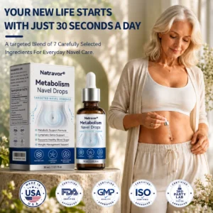 🌱Natravor® Metabolism Navel Drops —（⌚️𝟥𝟢-𝖲𝖾𝖼𝗈𝗇𝖽 𝖭𝗂𝗀𝗁𝗍𝗍𝗂𝗆𝖾 𝖱𝗂𝗍𝗎𝖺𝗅 𝖿𝗈𝗋 𝖬
 – USA Health