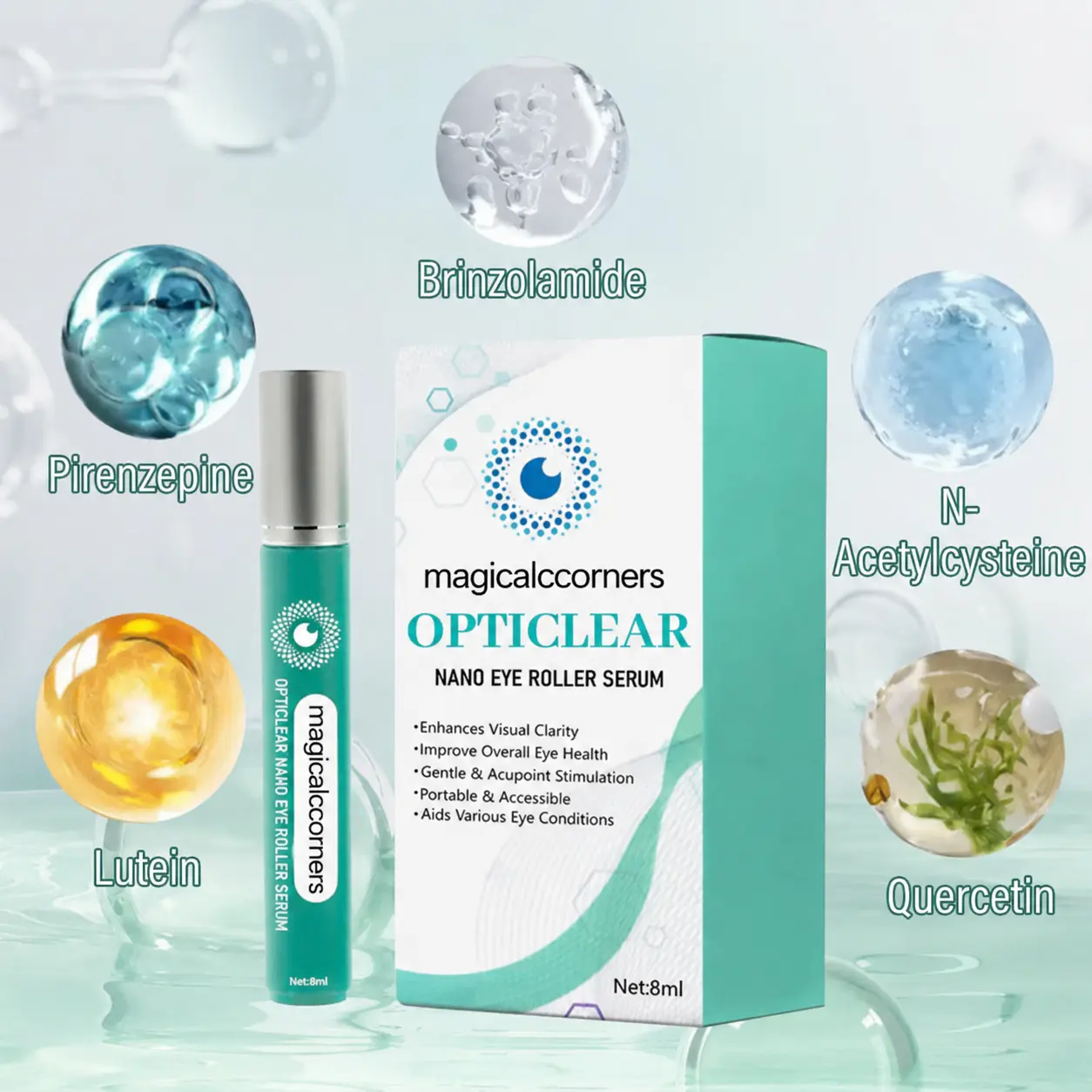 Natravor® OptiClear Nano Eye Roller Serum