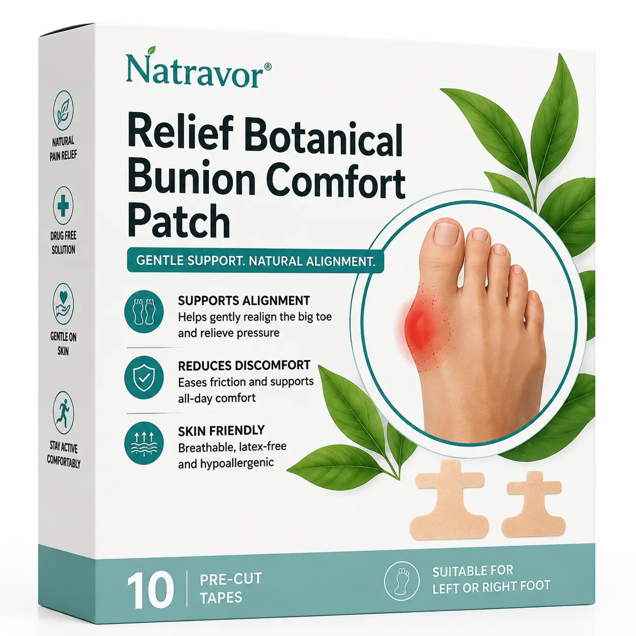 🏅Natravor® Relief Botanical Bunion Comfort Patcht👠💃