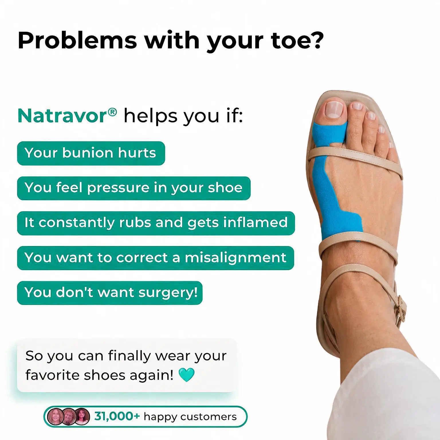 🏅Natravor® Relief Botanical Bunion Comfort Patcht👠💃