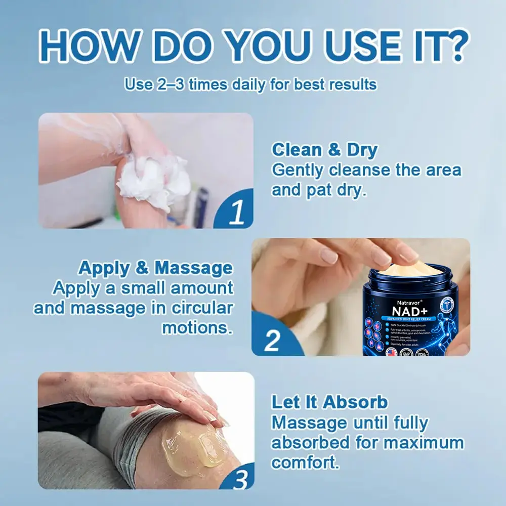 Official Store: 🦵𝐍𝐚𝐭𝐫𝐚𝐯𝐨𝐫™ NAD+ Advanced Anti-Aging Joint Relief Cream
– US Store