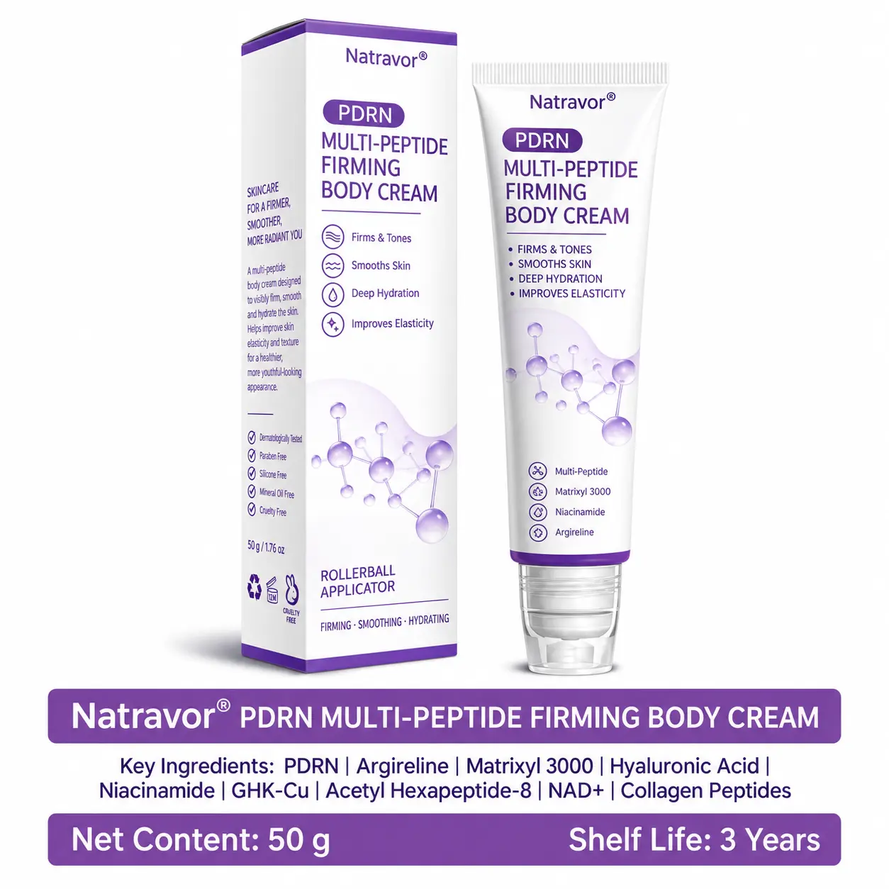 Natravor® PDRN Multi-Peptide Firming Body Cream